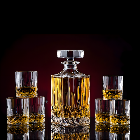 Service à Whisky Gravé