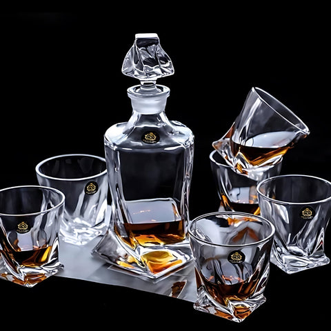 Service à whisky Verre