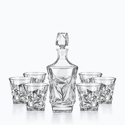 Service Apéritif Whisky Prélude, sur fond blanc