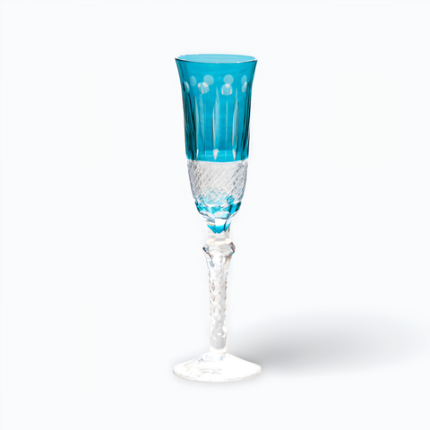 Verre à Champagne Original Edo Bleu Ciel