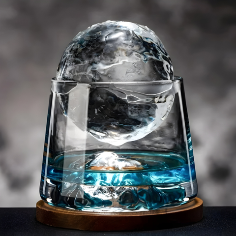 Verre à Cocktail Bleu