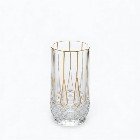 Verre à Cocktail Doré | Design Ciselé - Verasco