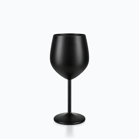 Verre à Cocktail Noir, sur fond blanc