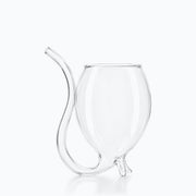 Verre à Cocktail Paille, sur fond blanc