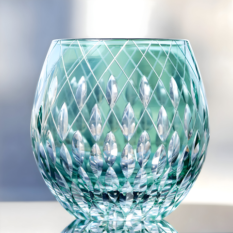 Verre à Eau Bleu Turquoise 