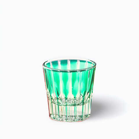 Verre à Eau Coloré  Eau Vert / 1 PC