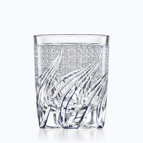 Verre à Eau Motif, sur fond blanc