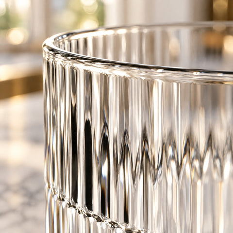 Détail de la matière : Verre à Eau Strié