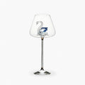 Verre à Vin Cygne | Cygne Facetté - Verasco Cygne Saphir Bleu / 1 PC