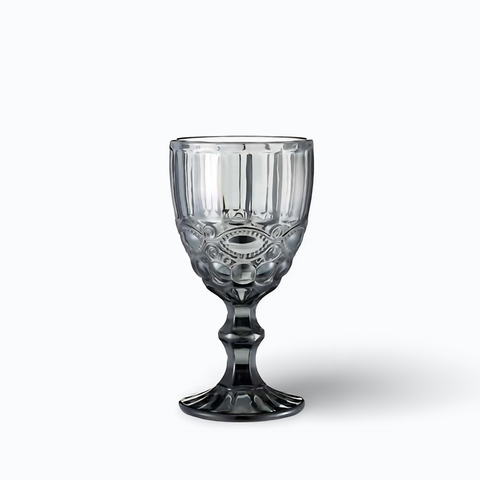 Verre à Vin Gravé  Gravé Gris / 1 PC