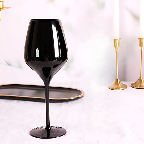 Verre à Vin Noir 