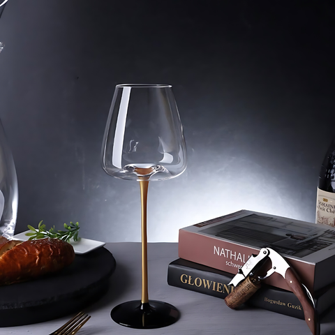 Verre à Vin Pied Noir
