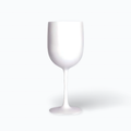 Verre à Vin Plastique Blanc 1 PC