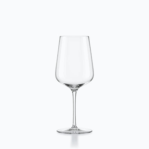 Verre à Vin Rouge, sur fond blanc
