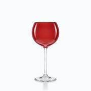 Verre à Vin Ballon Rouge, sur fond blanc