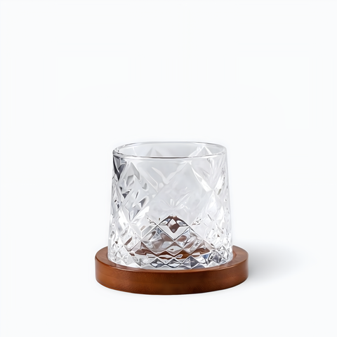 Verre à Whisky avec Socle Cisel
