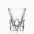 Verre à Whisky Carré, sur fond blanc