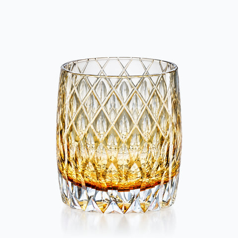 Verre à Whisky Décoré, sur fond blanc