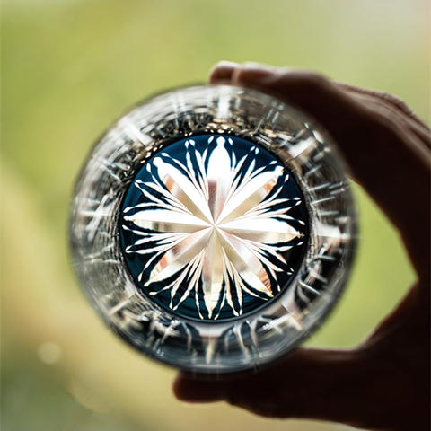 Verre à Whisky Edo Kiriko en Cristal Coloré