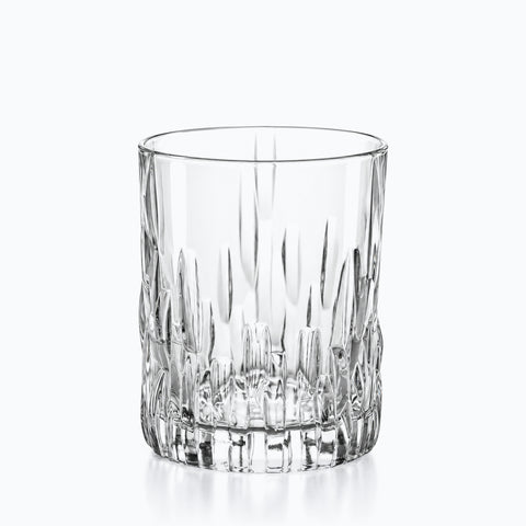 Verre à Whisky Effet Craquelé · Stalactite, sur fond blanc