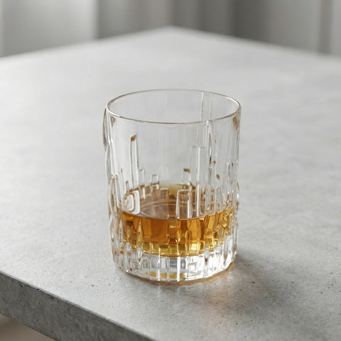 Verre à Whisky Effet Craquelé | Relief Givré - Verasco