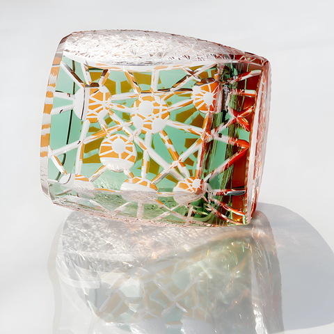 Verre à Whisky Gravé Ancien Cristal