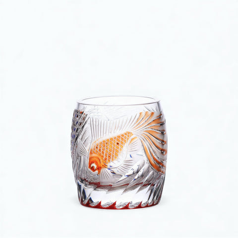 Verre à Whisky Haute Qualité Edo Kiriko | Gravé - Verasco
