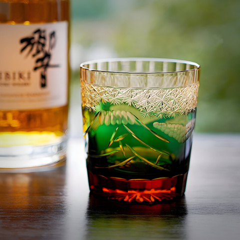 Verre à Whisky Motifs Japonais