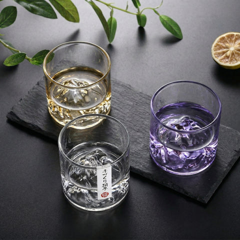 Verre à Whisky Relief Khroma | Relief Montagne - Verasco