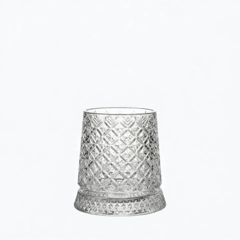 Verre à Whisky Socle Nid D'abeille | Diamant - Verasco
