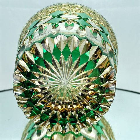 Verre à Whisky Vitrail Emeraude