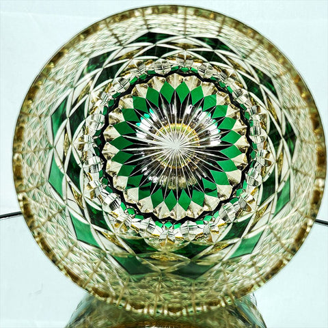 Verre à Whisky Vitrail Emeraude