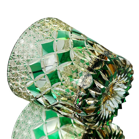 Verre à Whisky Vitrail Emeraude