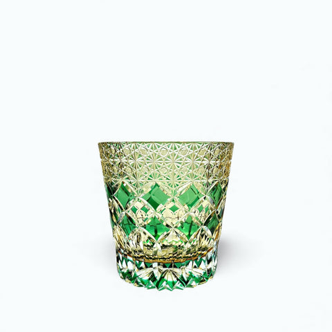 Verre à Whisky Vitrail Emeraude