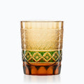 Verre Ancien Coloré, sur fond blanc