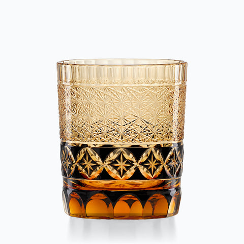 Verre Ancien Coloré, couleur ancien obsidienne, sur fond blanc