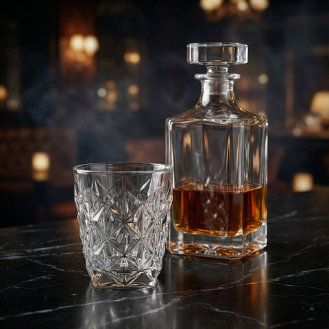 Verre Apéritifs Whisky | Taillé Étoilé - Verasco