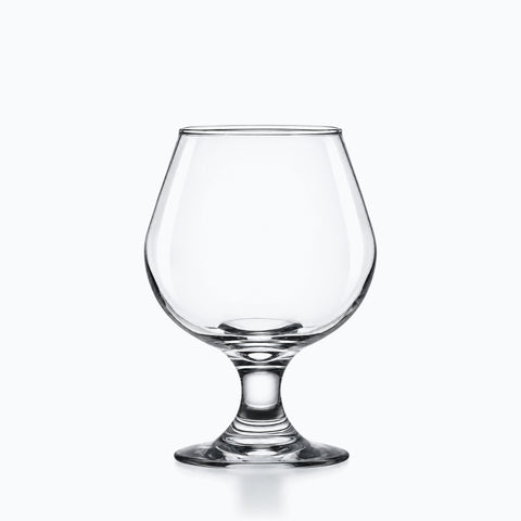 Verre Ballon Cognac, sur fond blanc