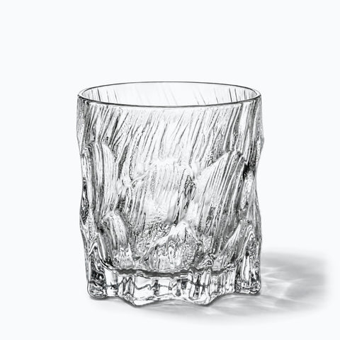 Verre Brut · Roc, avec son ombre portée, sur fond blanc