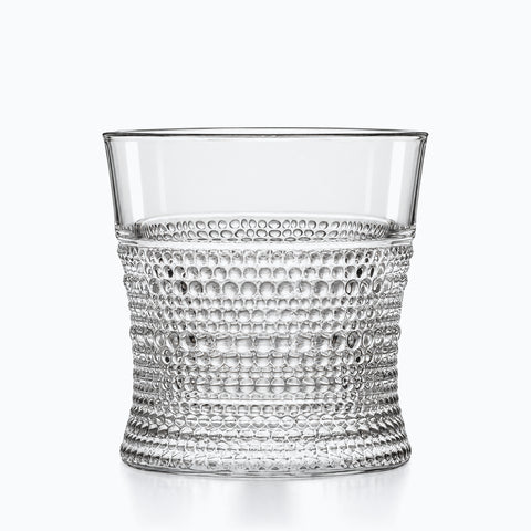 Verre Bullé, sur fond blanc