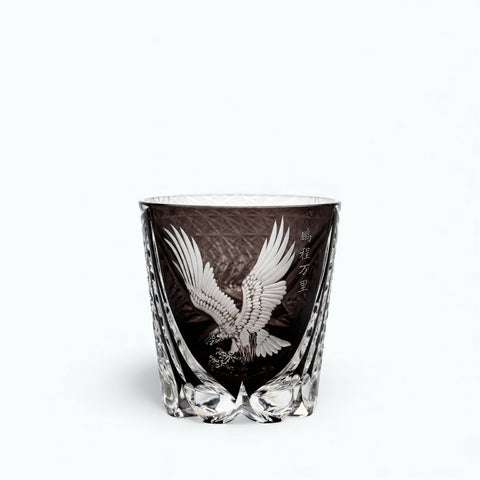Verre Chasseur | Aigle Cristal Gravé - Verasco