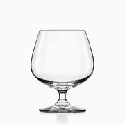 Verre Cognac Cristal, sur fond blanc