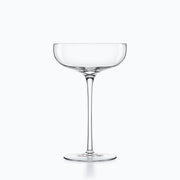 Verre à Champagne Coupe, sur fond blanc
