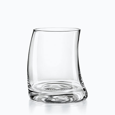 Verre Cocktail Courbé, modèle harpe / 1 pc, sur fond blanc