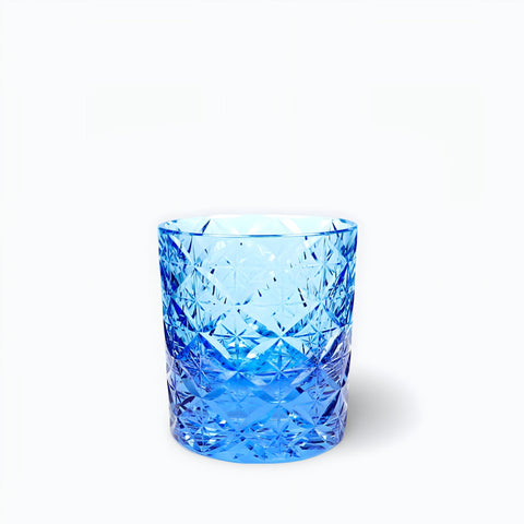 Verre Cristal Coloré Diamant Cristal Saphire