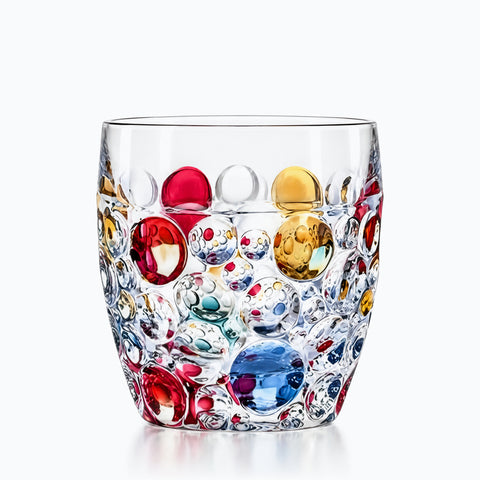 Verre à Whisky Cristal de Bohème, sur fond blanc