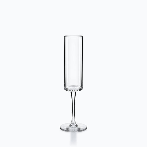 Verre à Dégustation Champagne, sur fond blanc