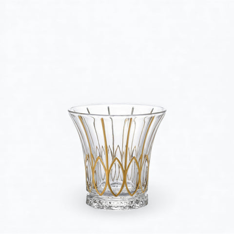 Verre Élégant Doré | Design Or - Verasco