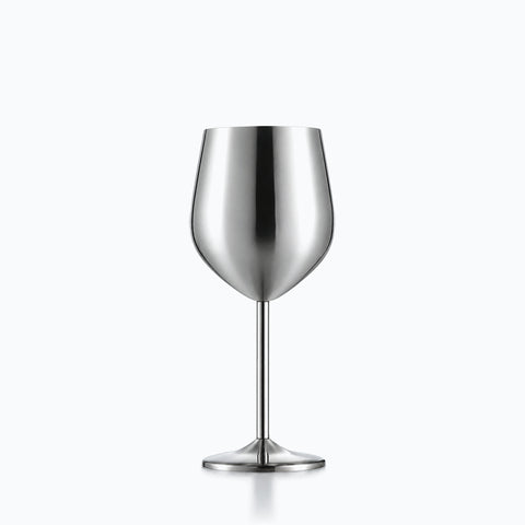 Verre en metal, Verre Cocktail Métal, sur fond blanc