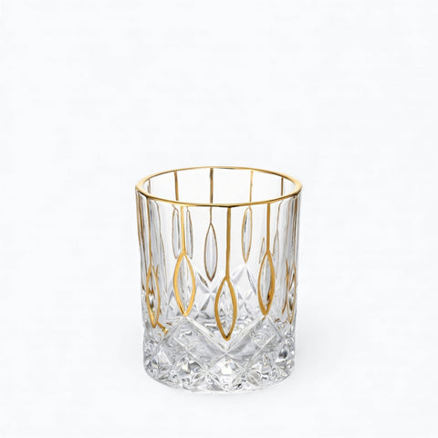 Verre Filet Doré | Motifs Marquise - Verasco